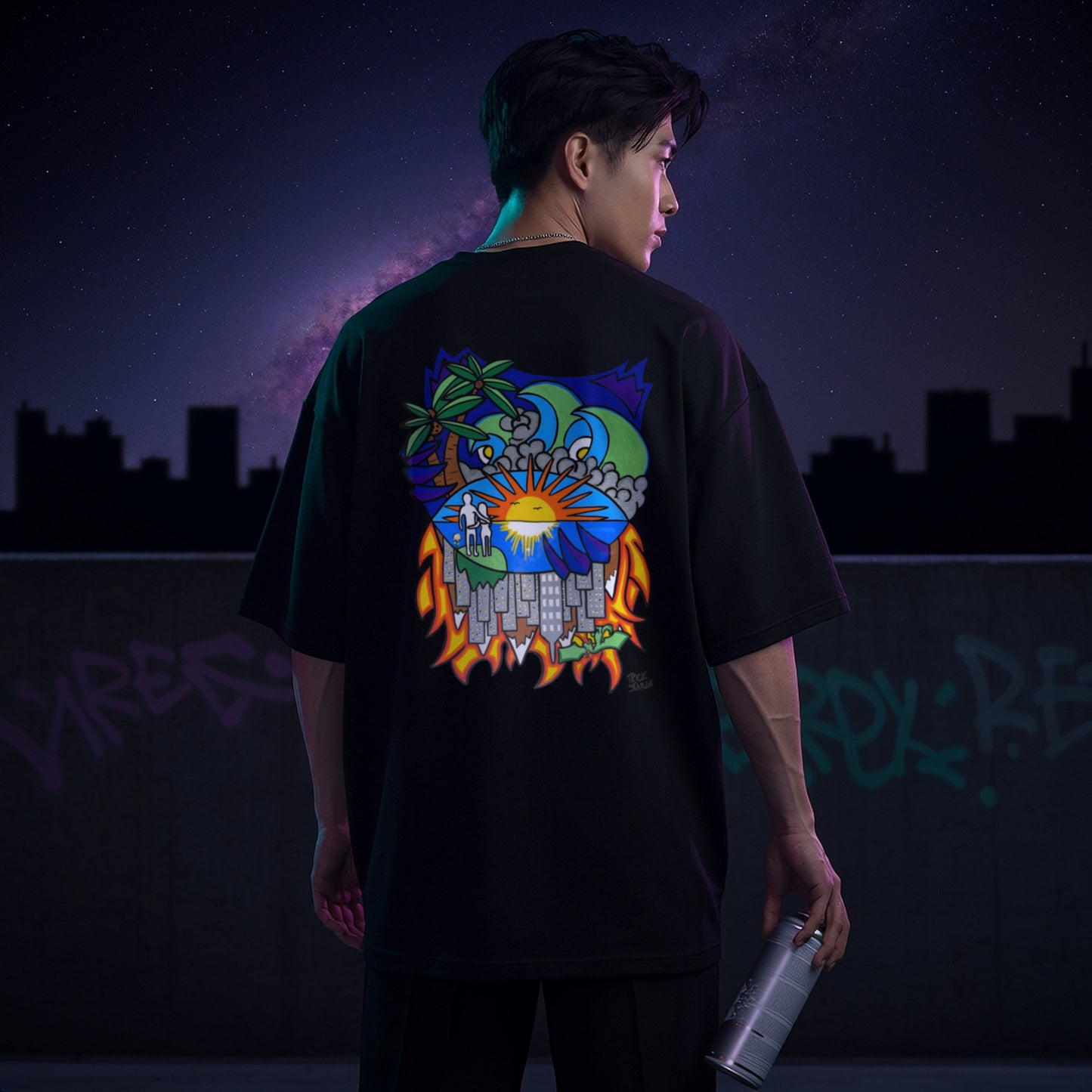 Wave · Heavyweight Tee