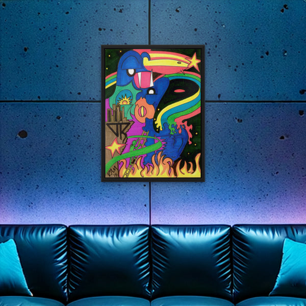 Save · Framed Art Print