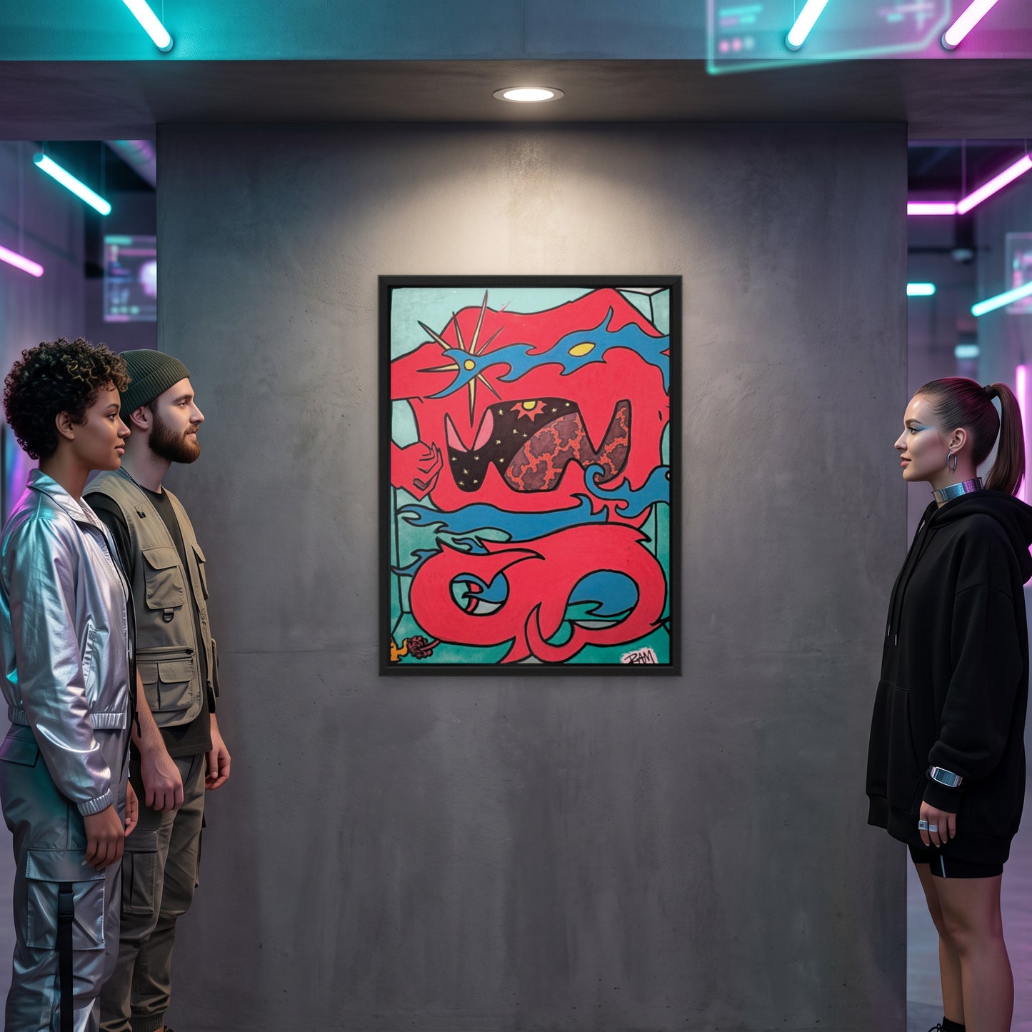 Sway · Framed Art Print
