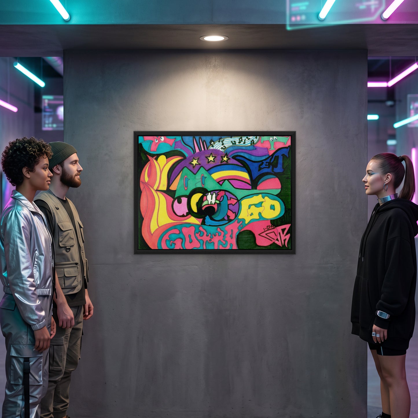 Ride · Framed Art Print