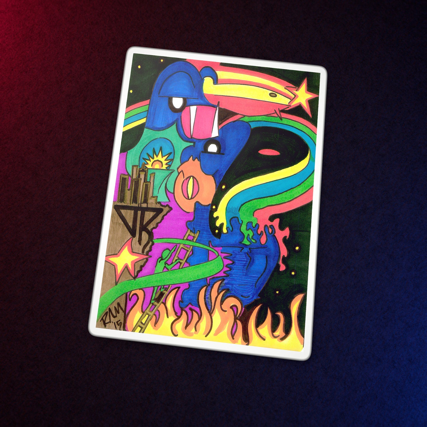 Save · Kiss-Cut Sticker