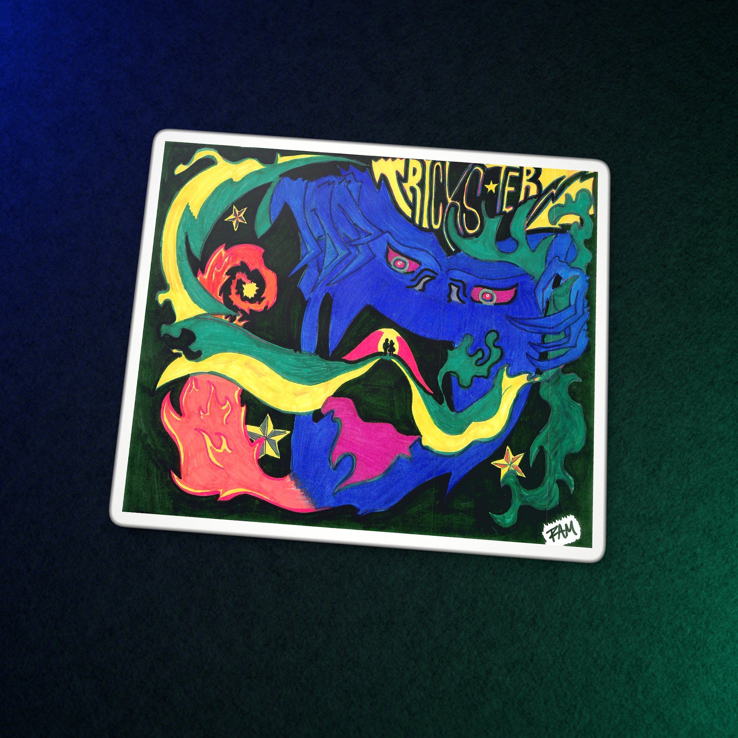 Wake · Kiss-Cut Sticker