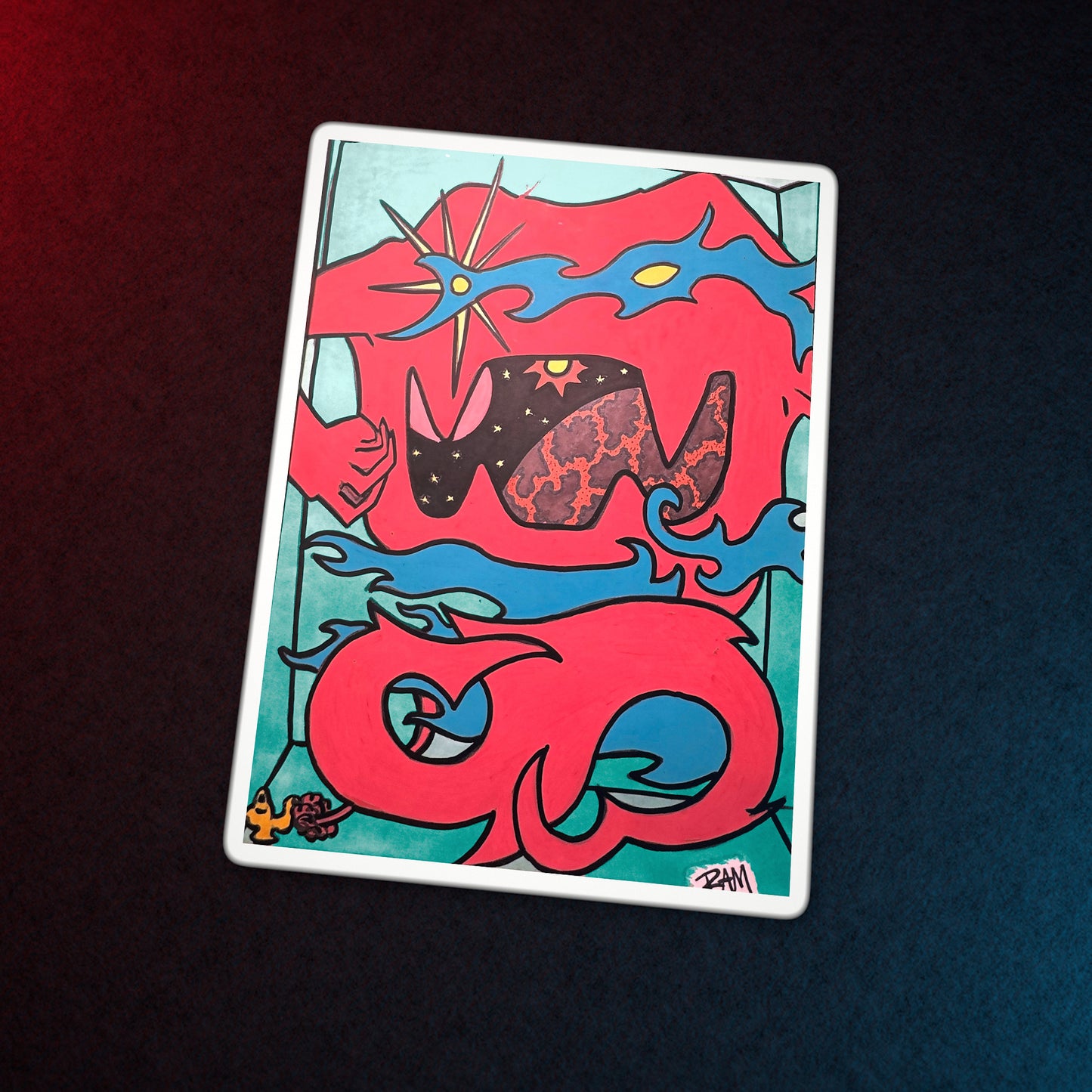 Sway · Kiss-Cut Sticker