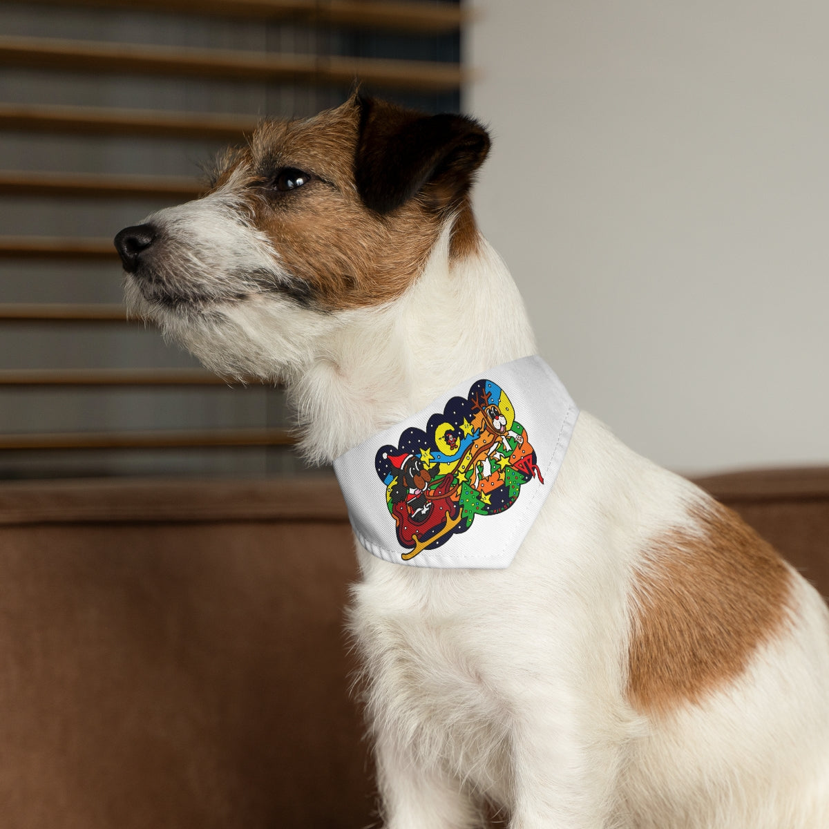 "Christmas Wufs" - Pet Bandana