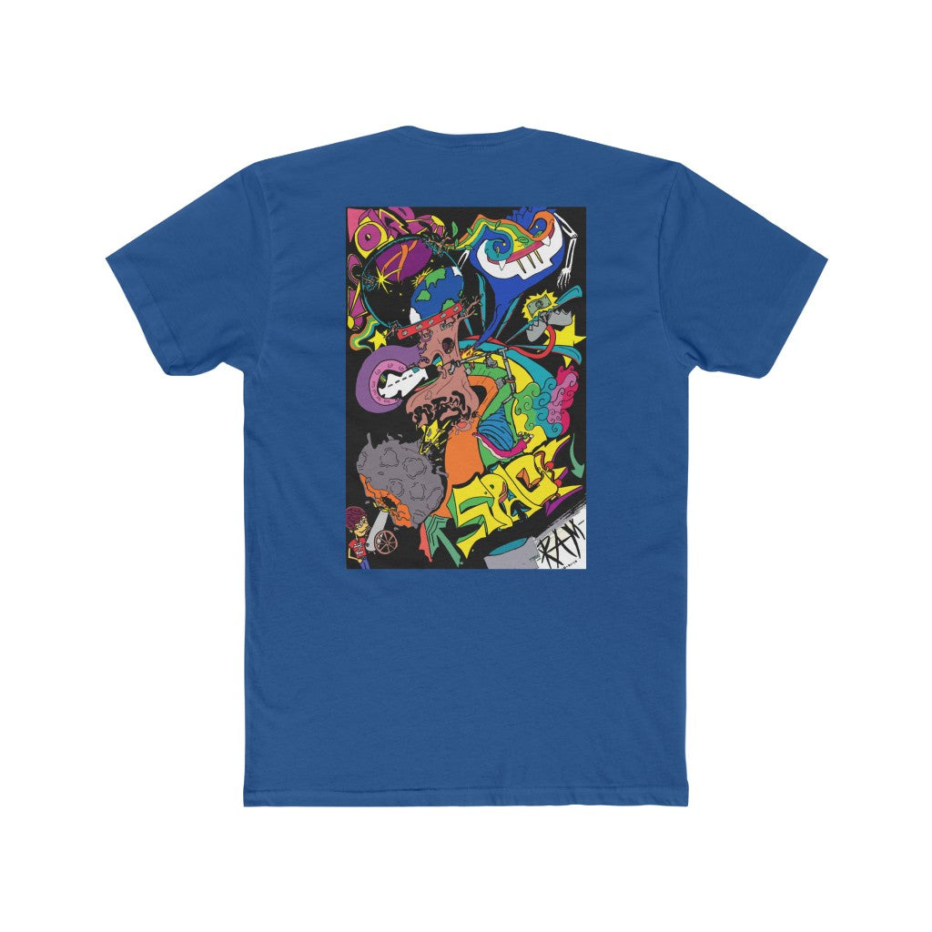 Galaxy Print T-Shirt | Print T-Shirt | Three Star Studios