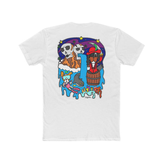 Pirate Wufs Artwork T-Shirt | Three Star Studios