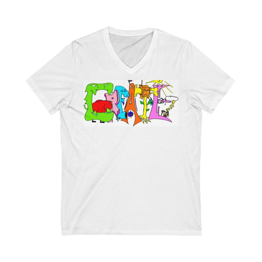 V-Neck T-Shirts | Artwork Shirts | Art Clothing | Three Star Studios