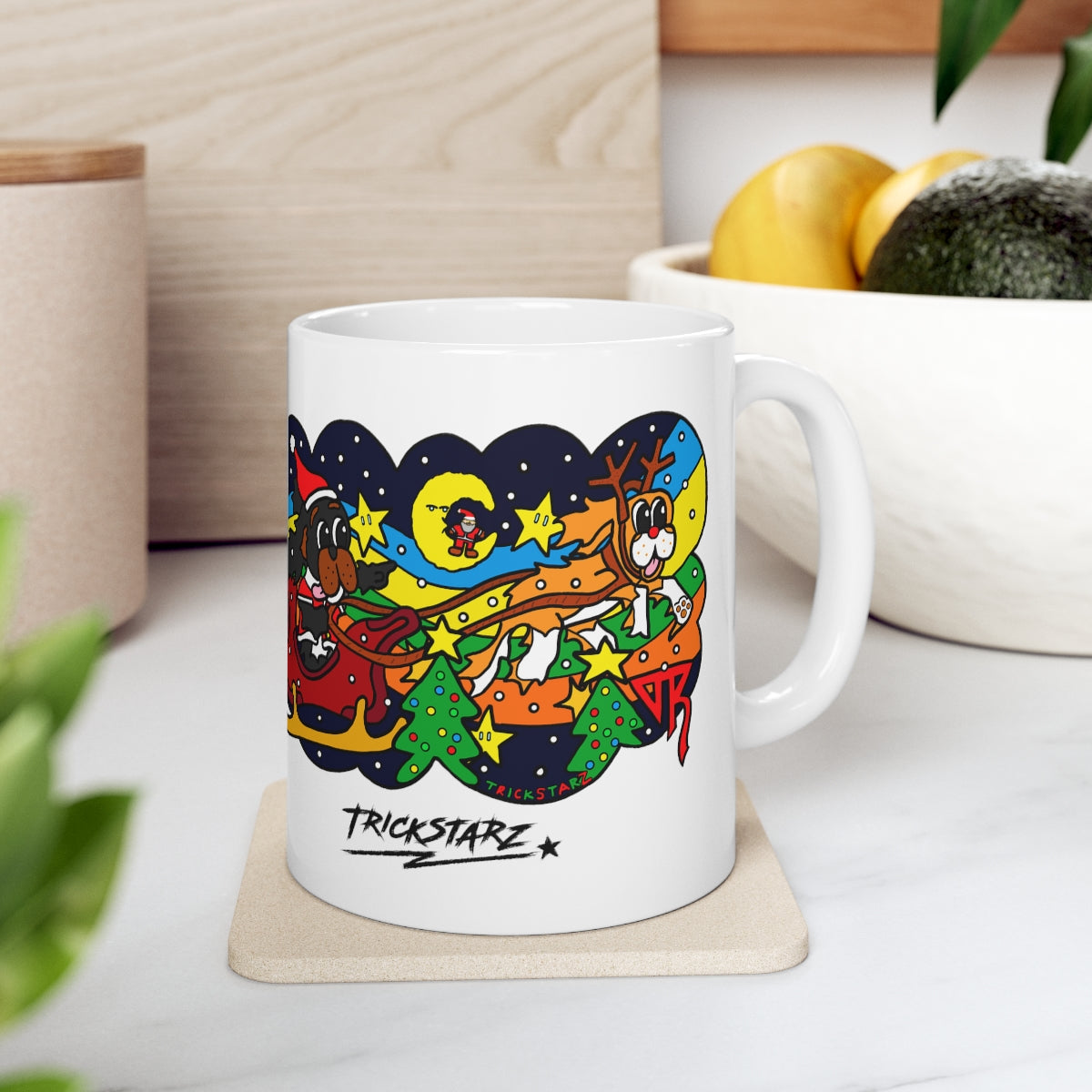 "Christmas Wufs" - Coffee Cup