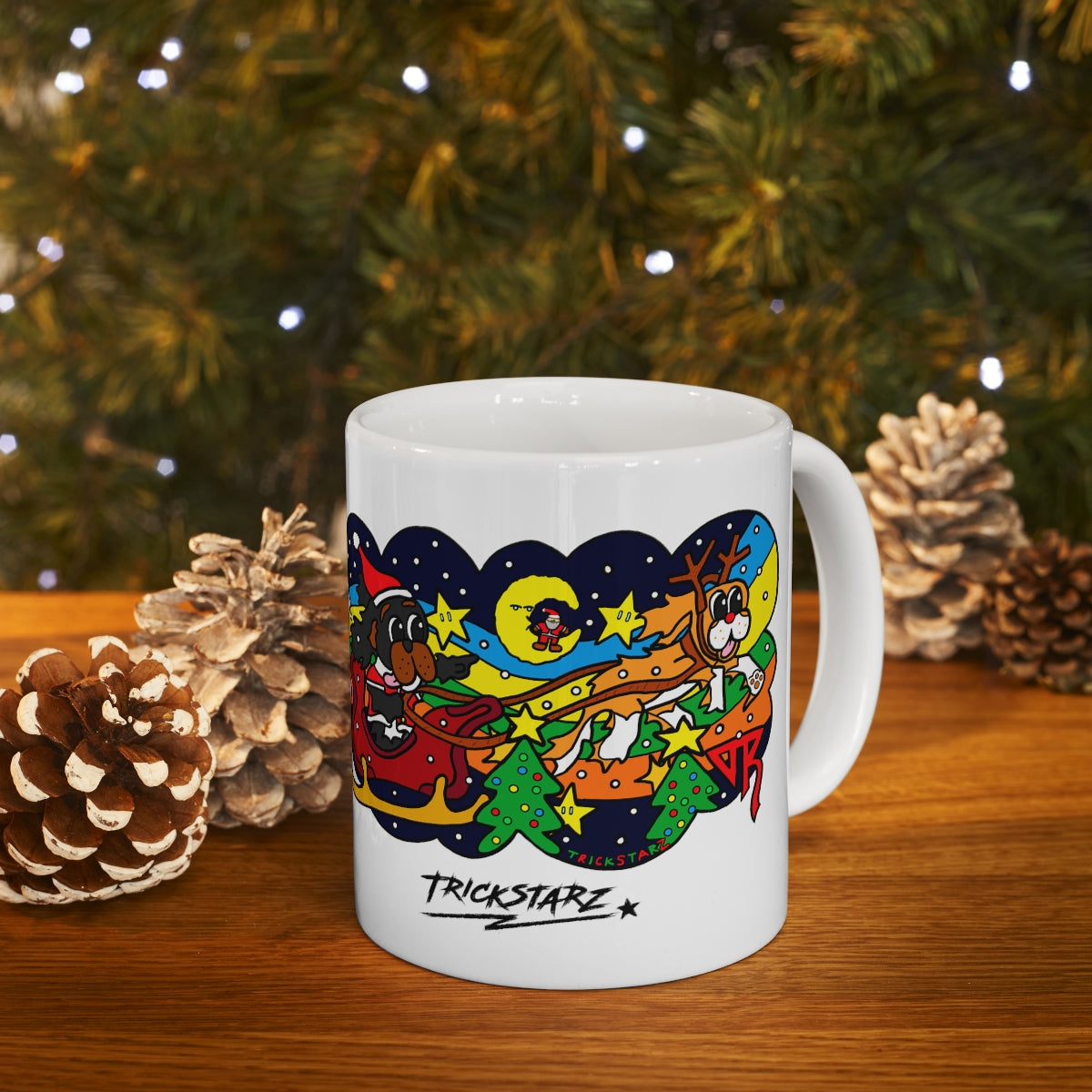 "Christmas Wufs" - Coffee Cup