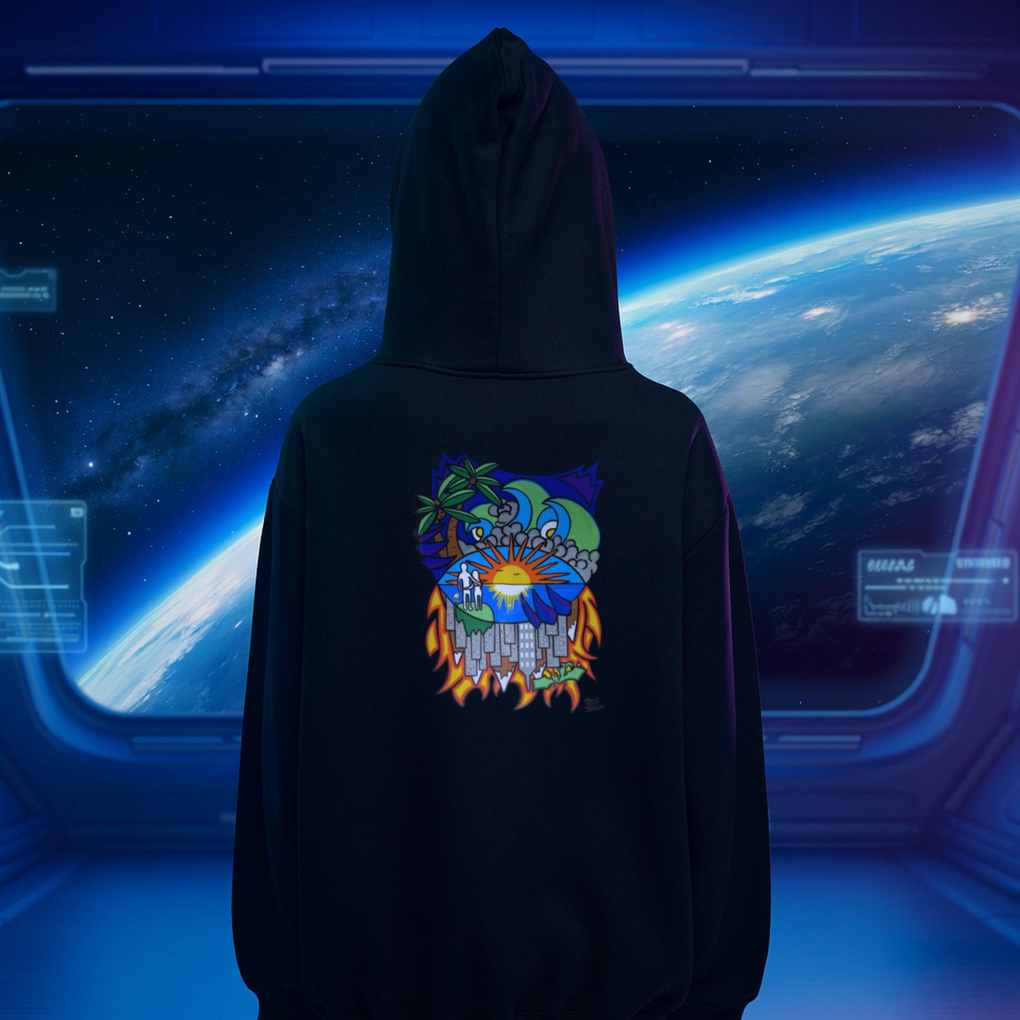 Wave · Heavyweight Hoodie