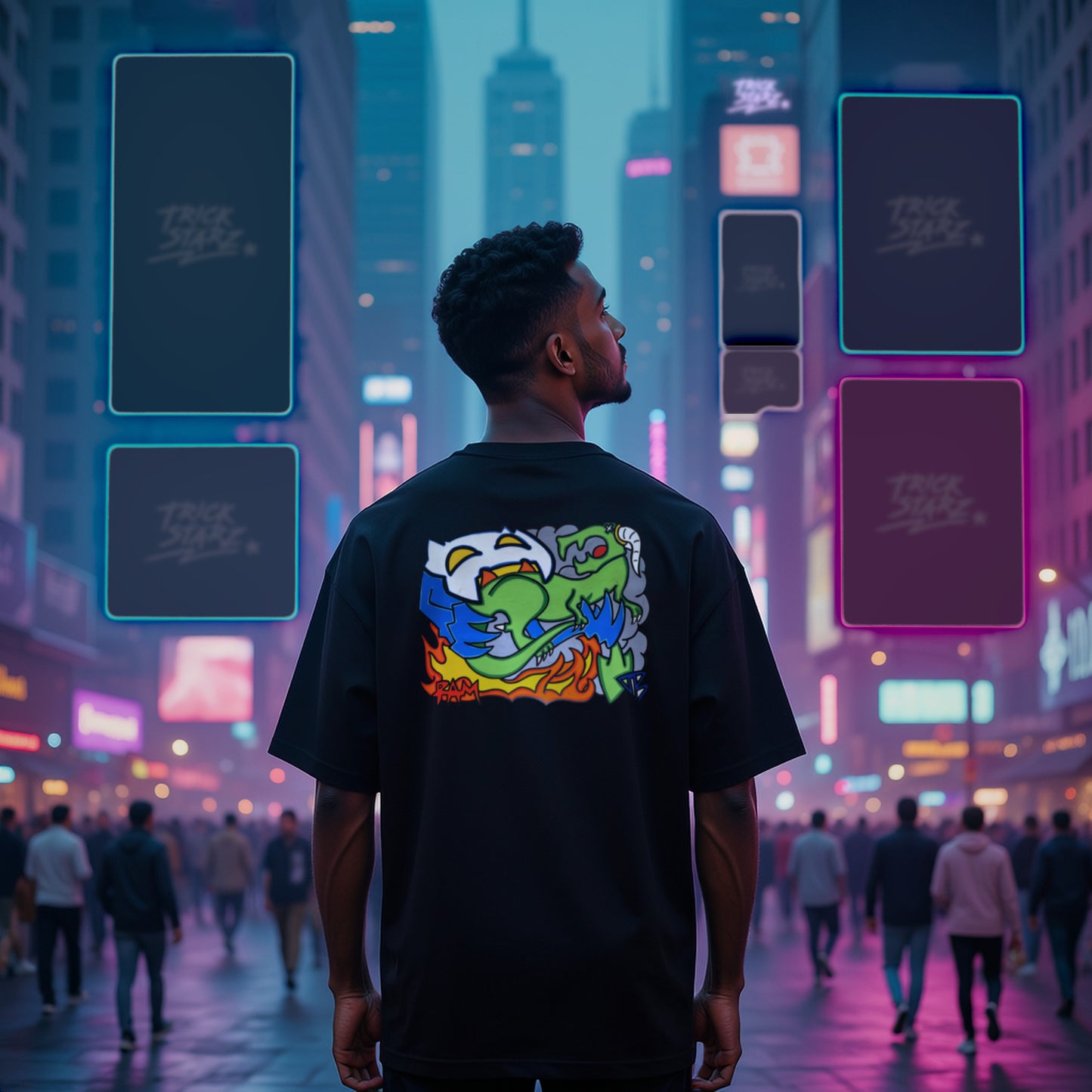 Fire · Heavyweight Tee