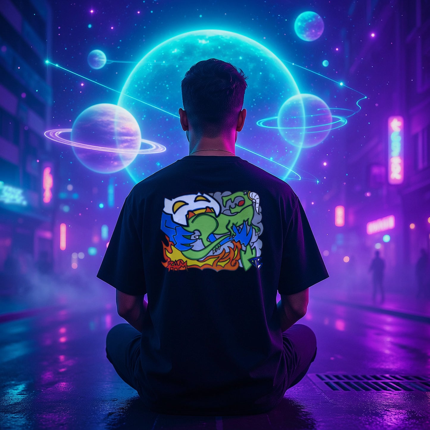 Fire · Heavyweight Tee