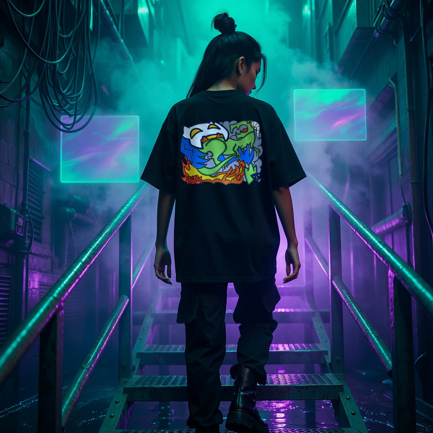 Fire · Heavyweight Tee