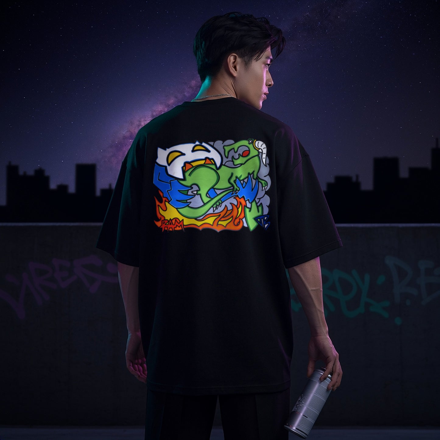 Fire · Heavyweight Tee