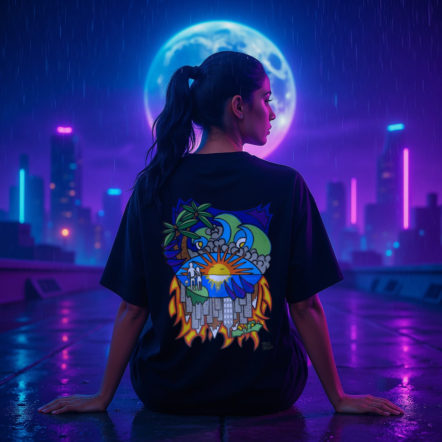 Wave · Heavyweight Tee