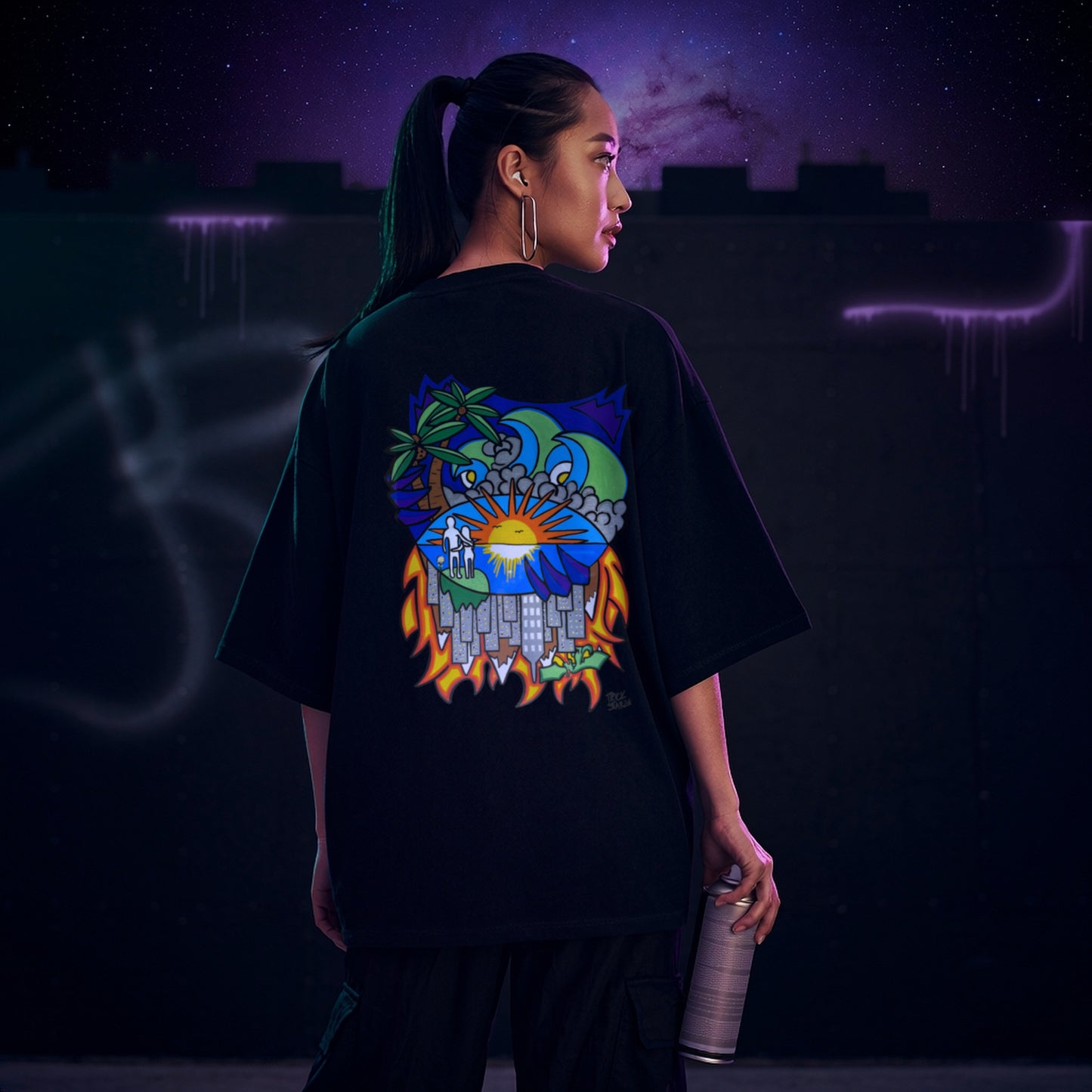 Wave · Heavyweight Tee