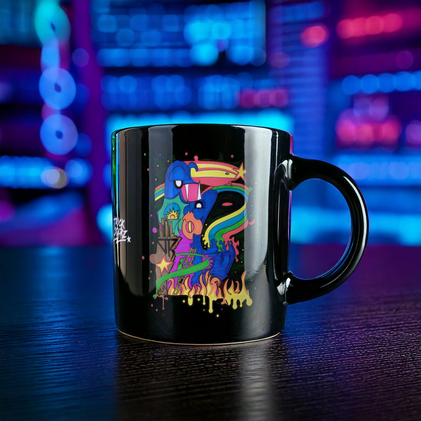 Save · Black Glossy Mug