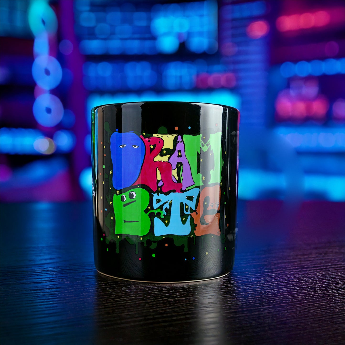 Dream · Black Glossy Mug