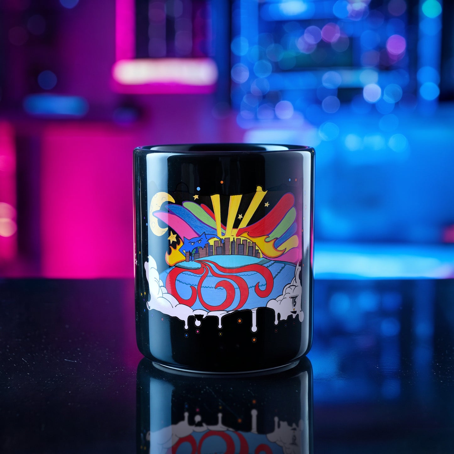 Sail · Black Glossy Mug