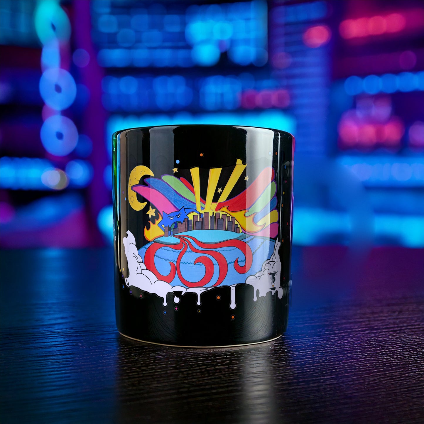 Sail · Black Glossy Mug