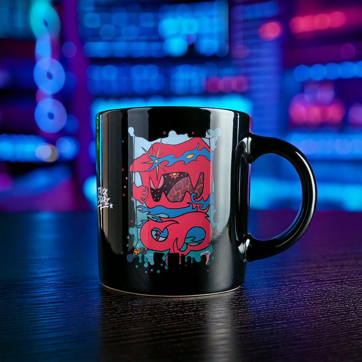 Sway · Black Glossy Mug
