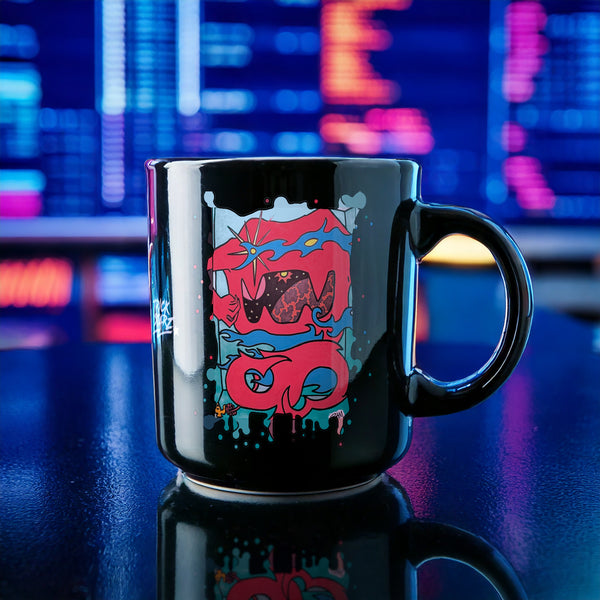 Sway · Black Glossy Mug
