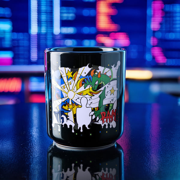 Wrath · Black Glossy Mug