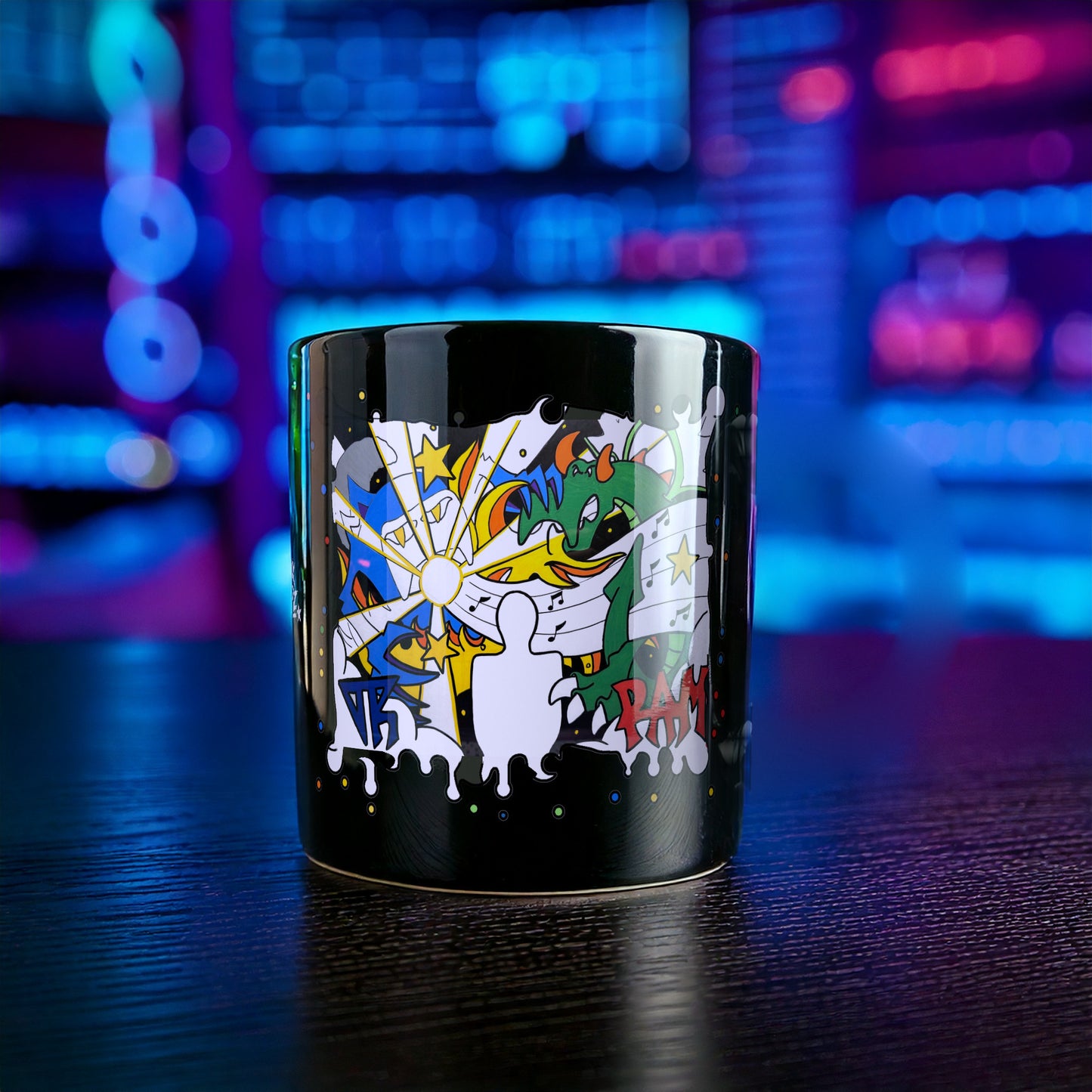 Wrath · Black Glossy Mug