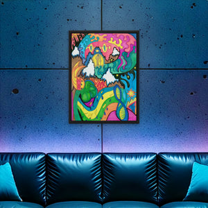 Rose · Framed Art Print
