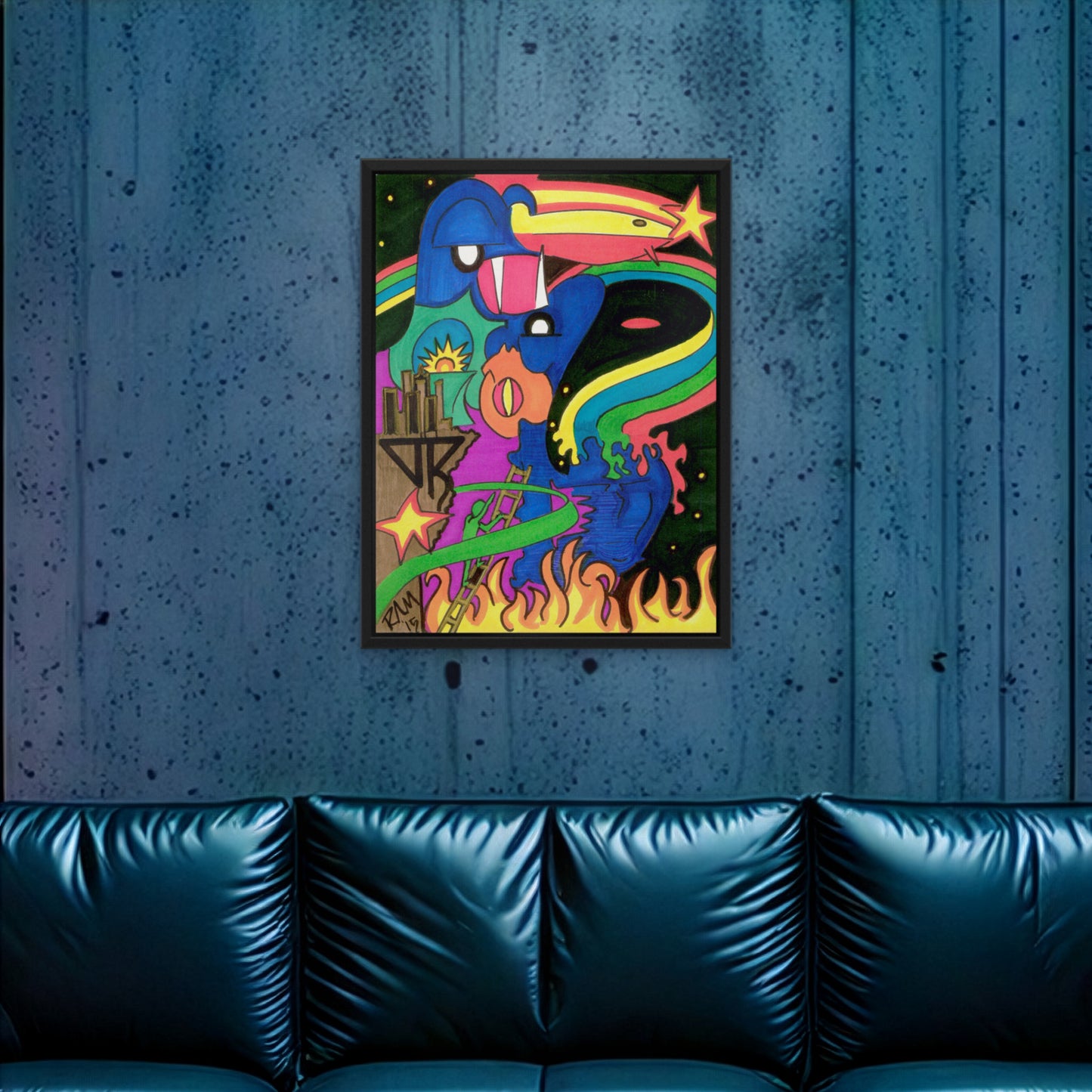 Save · Framed Art Print