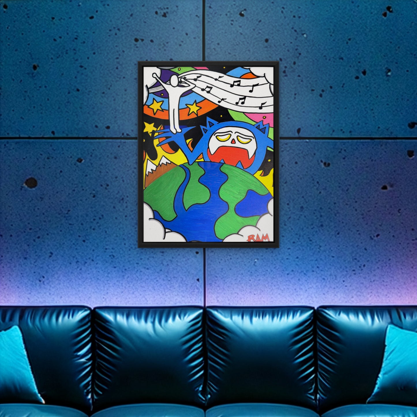 Love · Framed Art Print