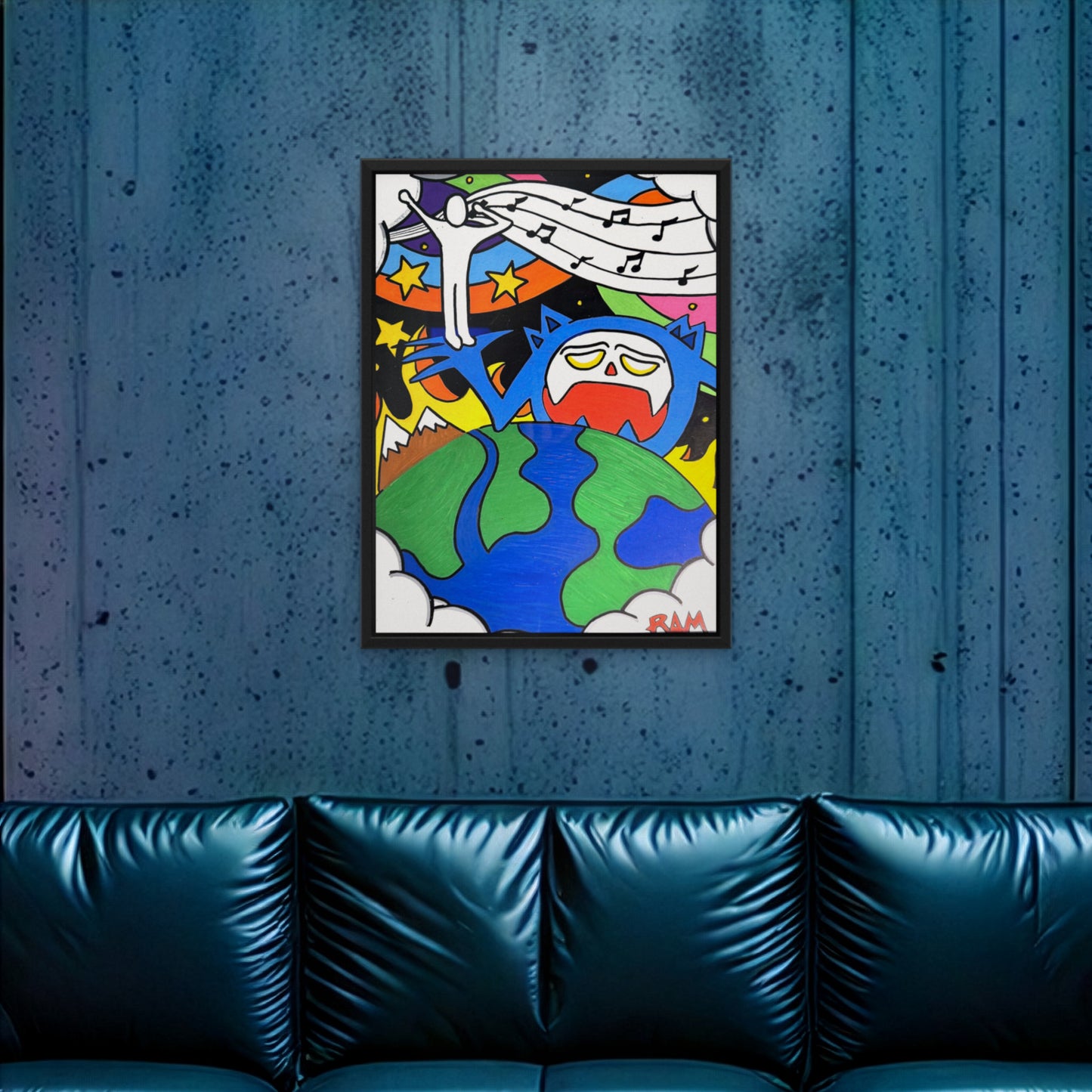 Love · Framed Art Print
