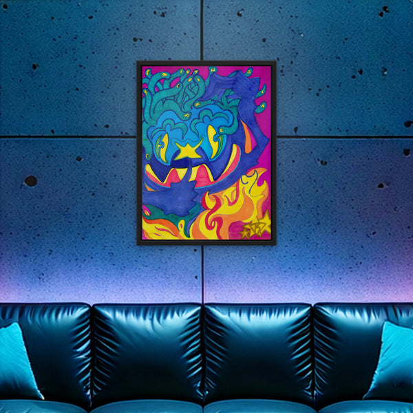 Locks · Framed Art Print