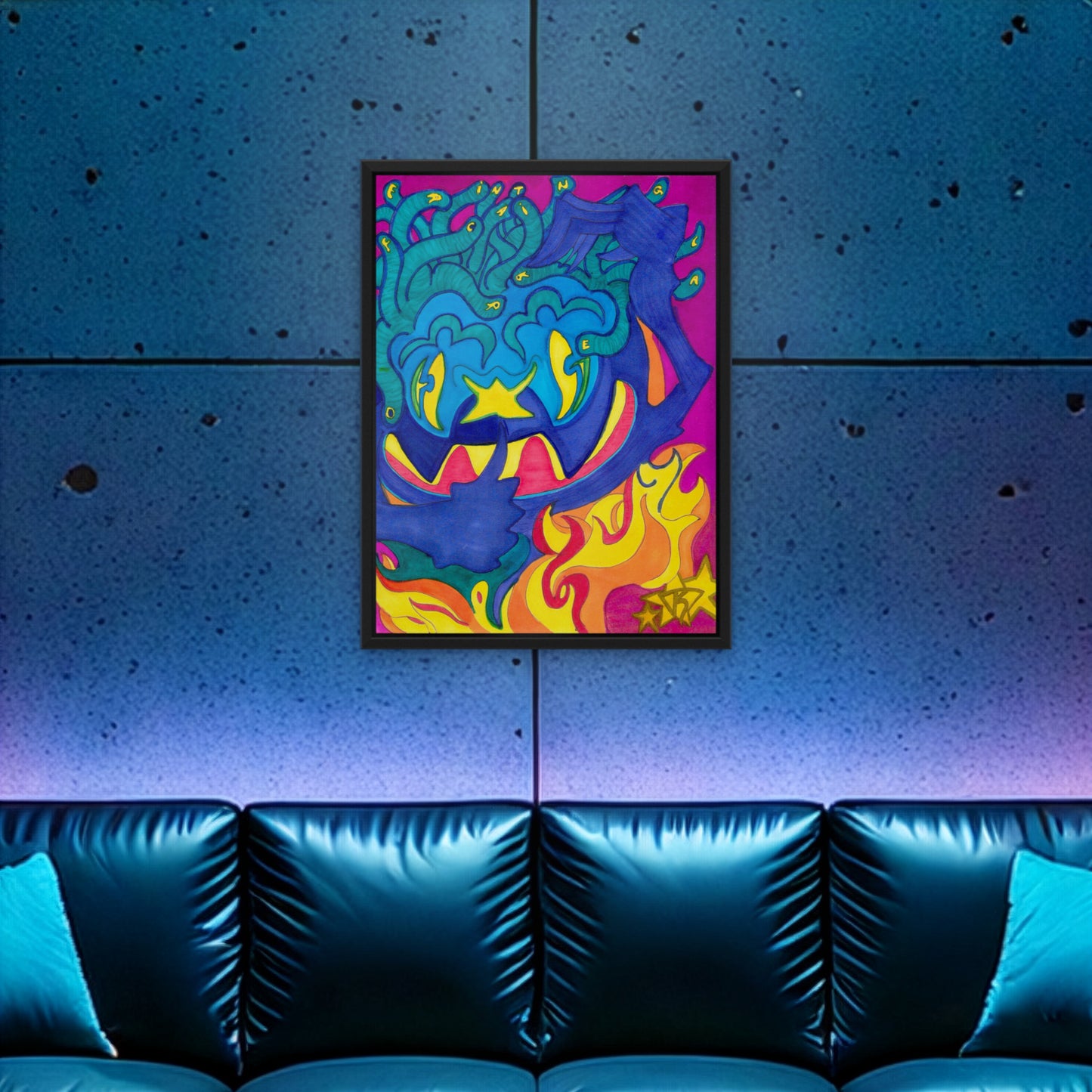 Locks · Framed Art Print