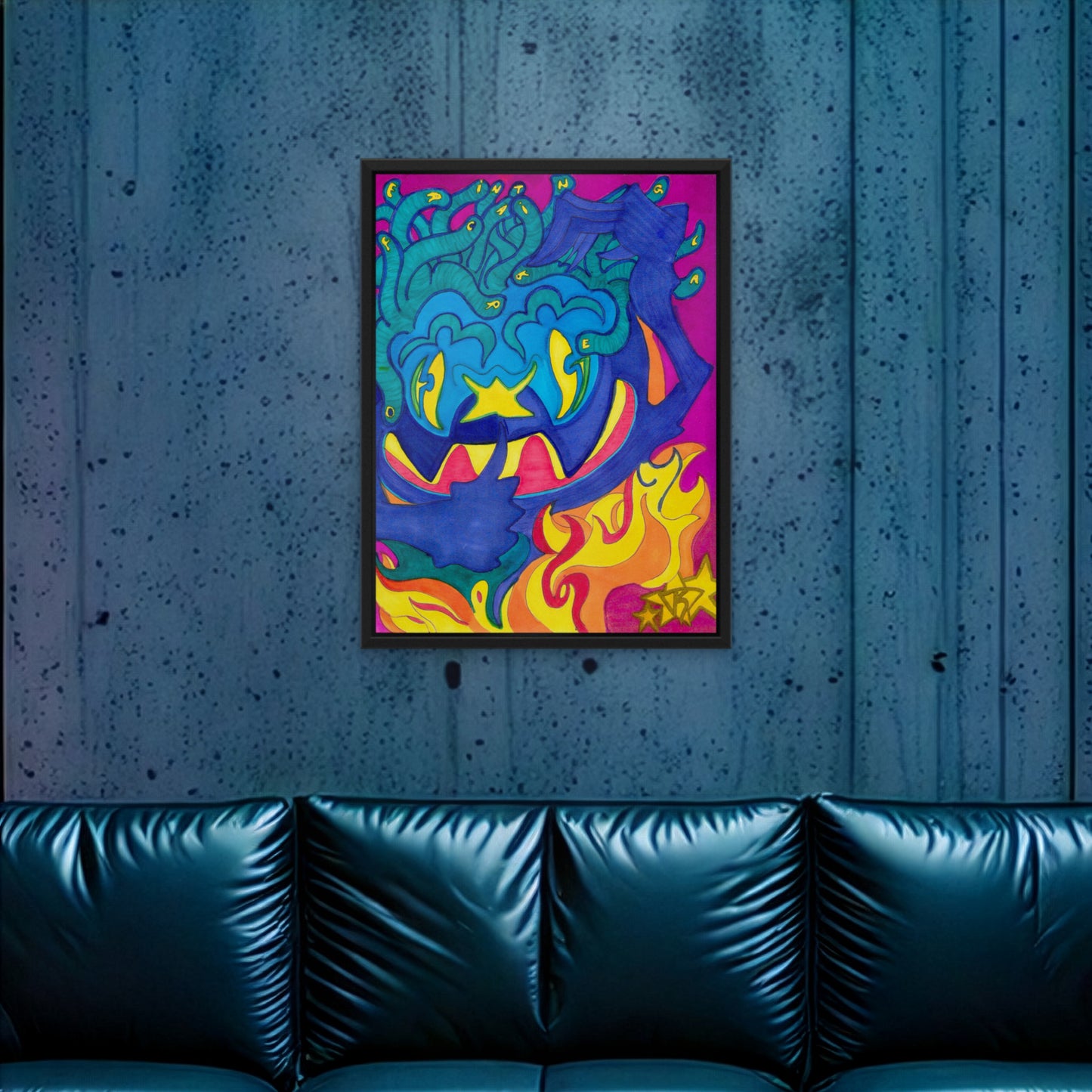 Locks · Framed Art Print