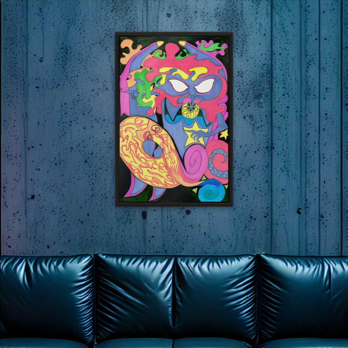 Fall · Framed Art Print