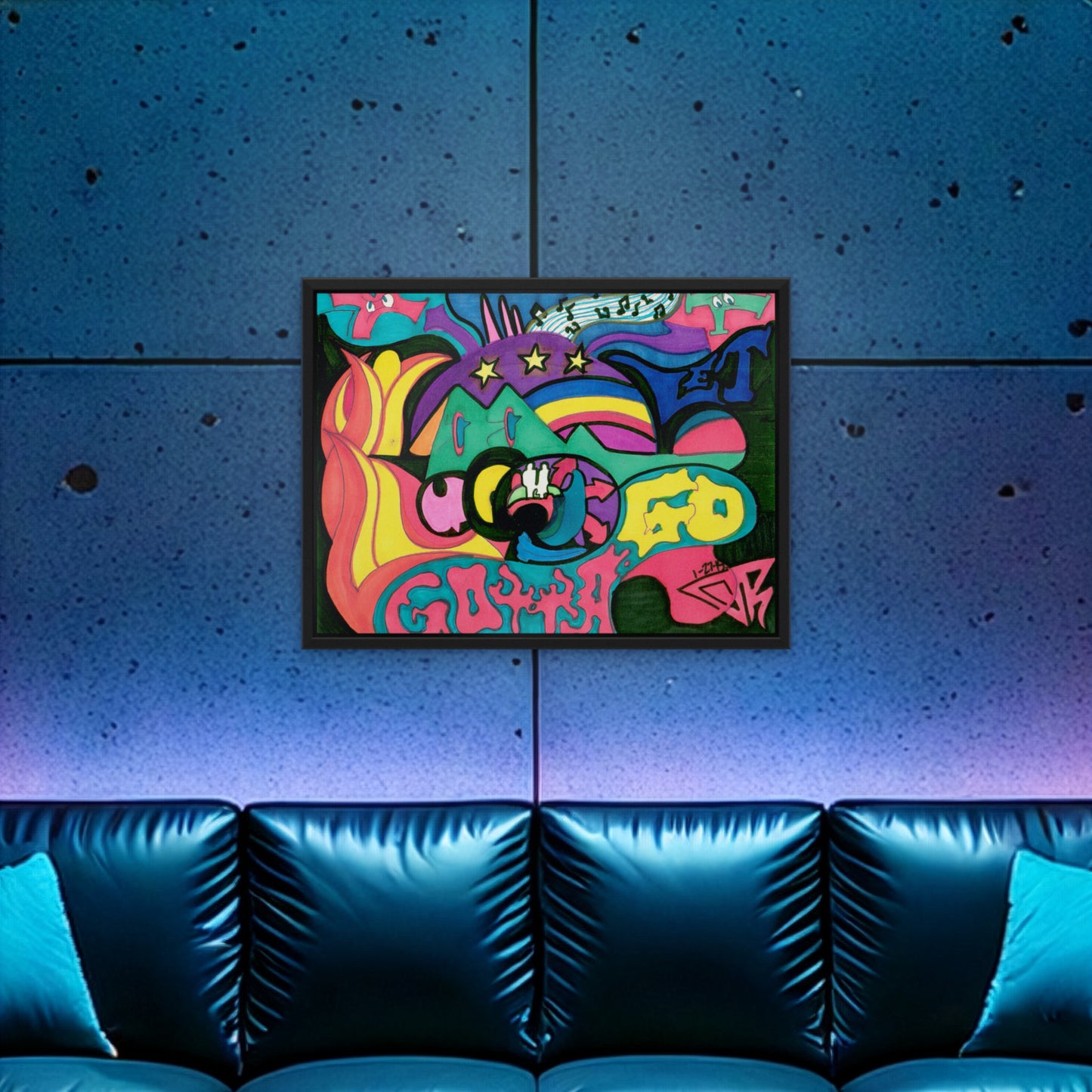 Ride · Framed Art Print