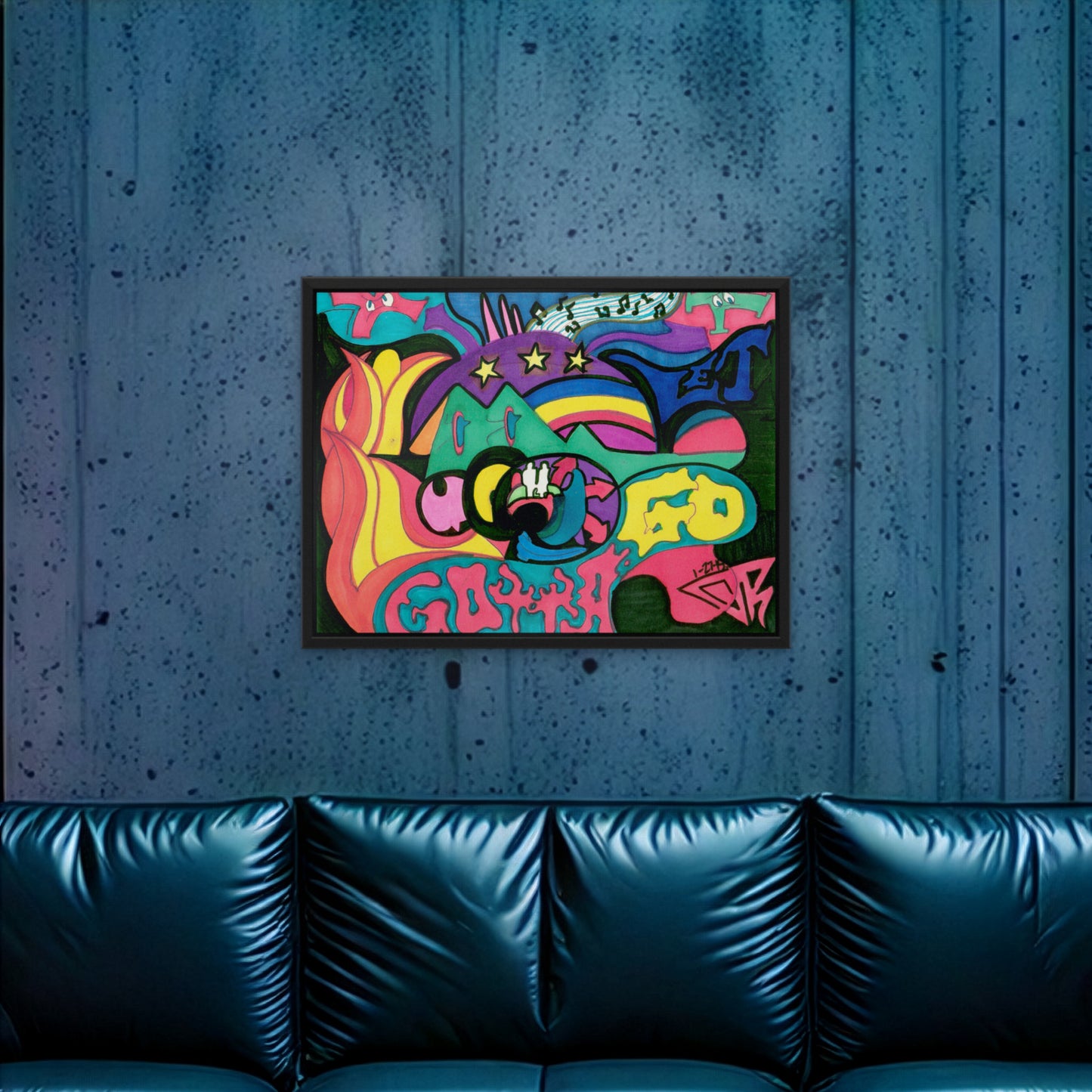 Ride · Framed Art Print