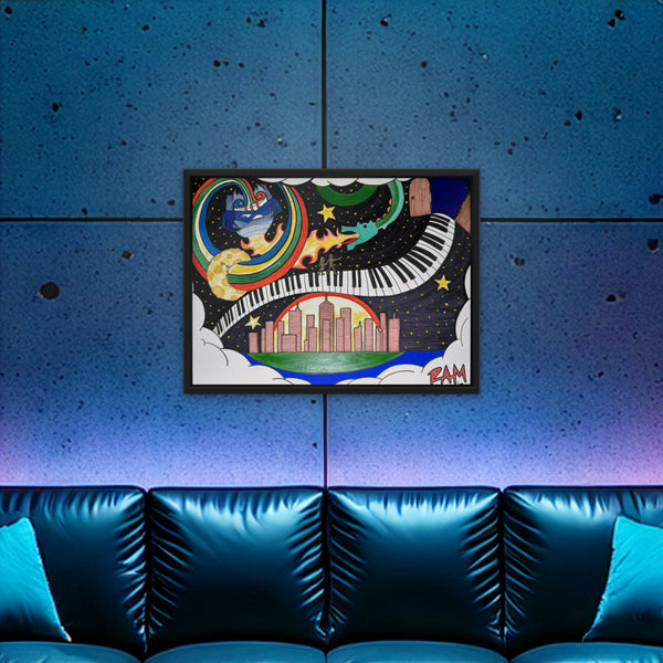 Soul · Framed Art Print