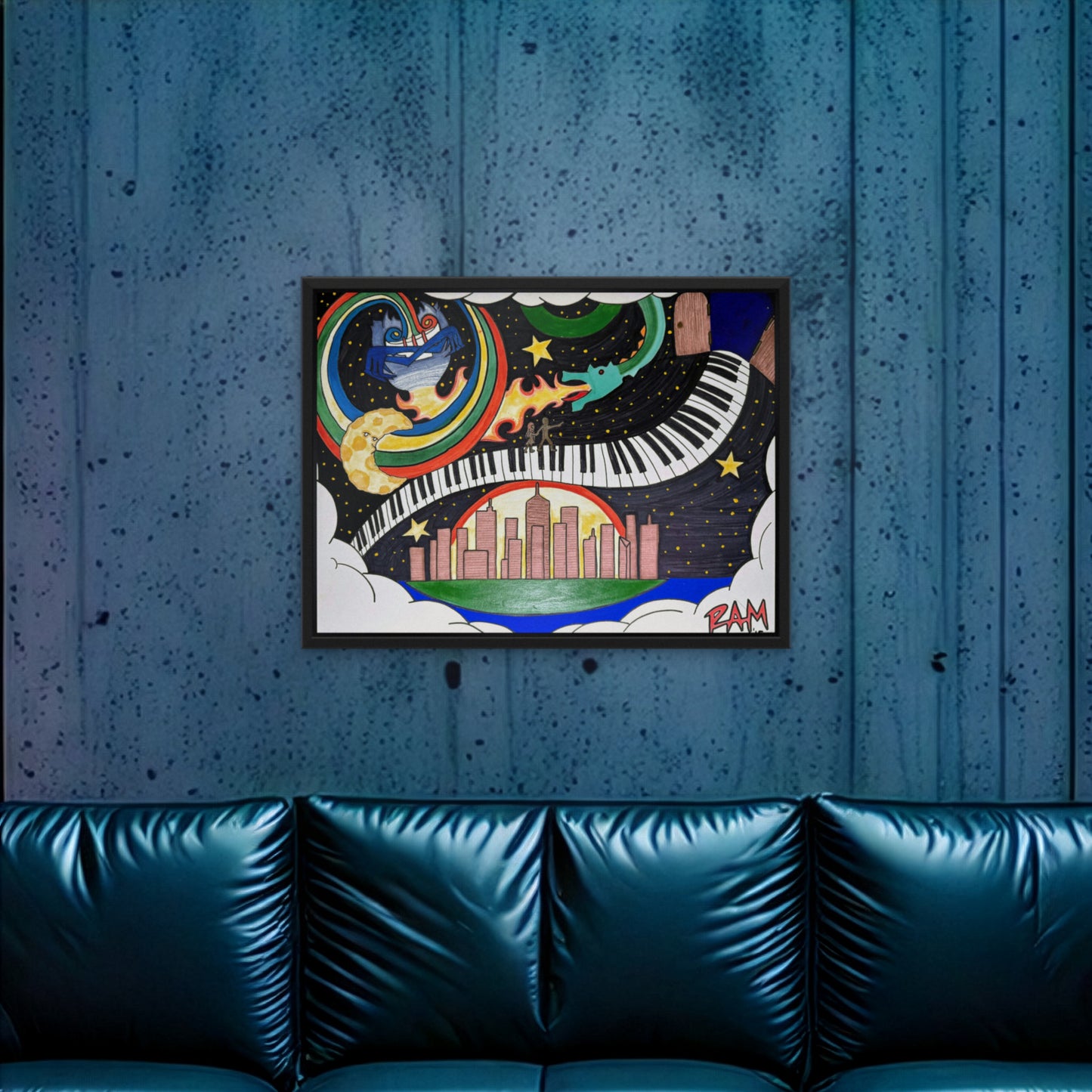 Soul · Framed Art Print