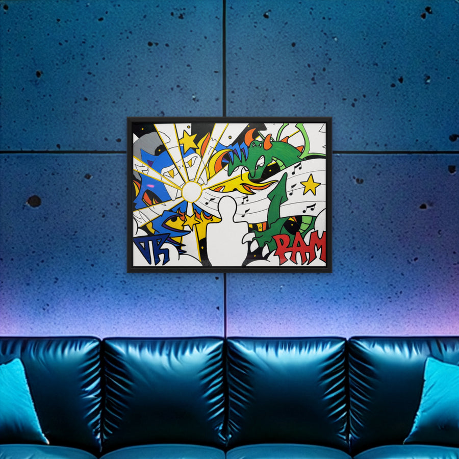 Wrath, framed print