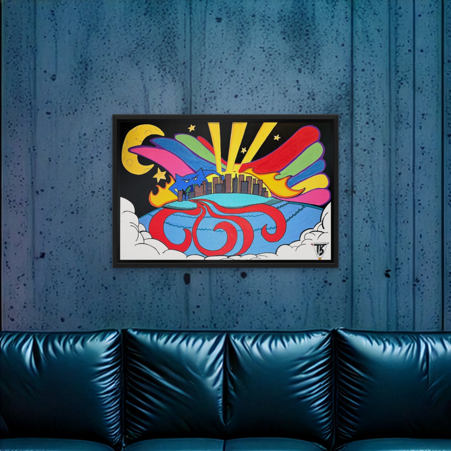 Sail · Framed Art Print