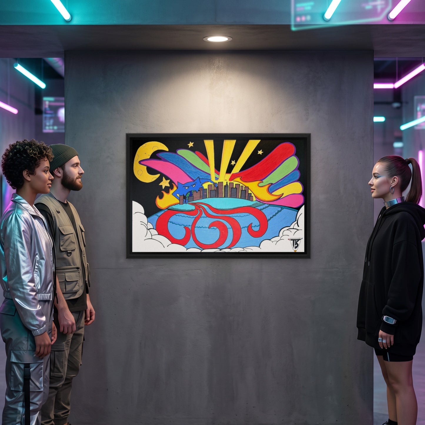 Sail · Framed Art Print