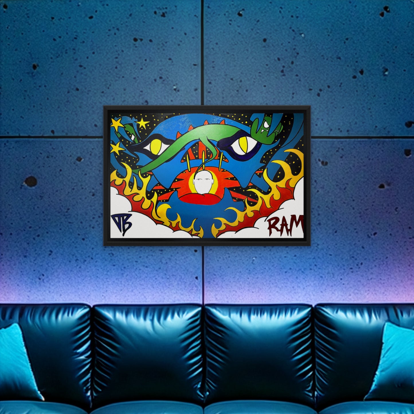 Ghost · Framed Art Print