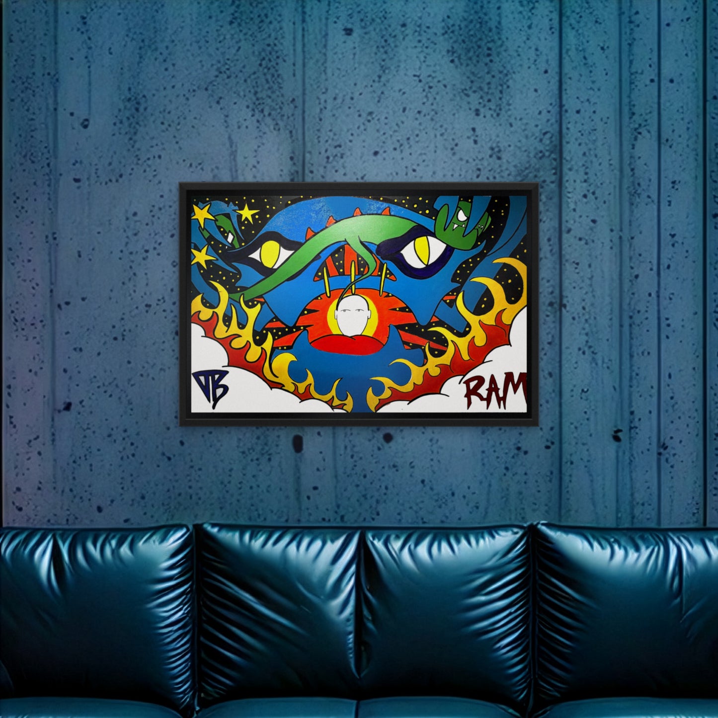 Ghost · Framed Art Print