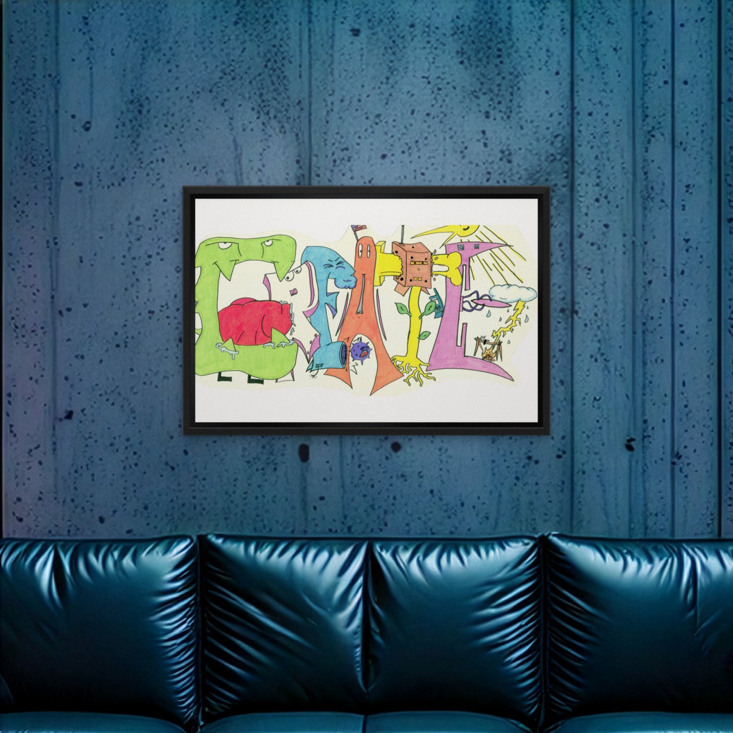 Create · Framed Art Print