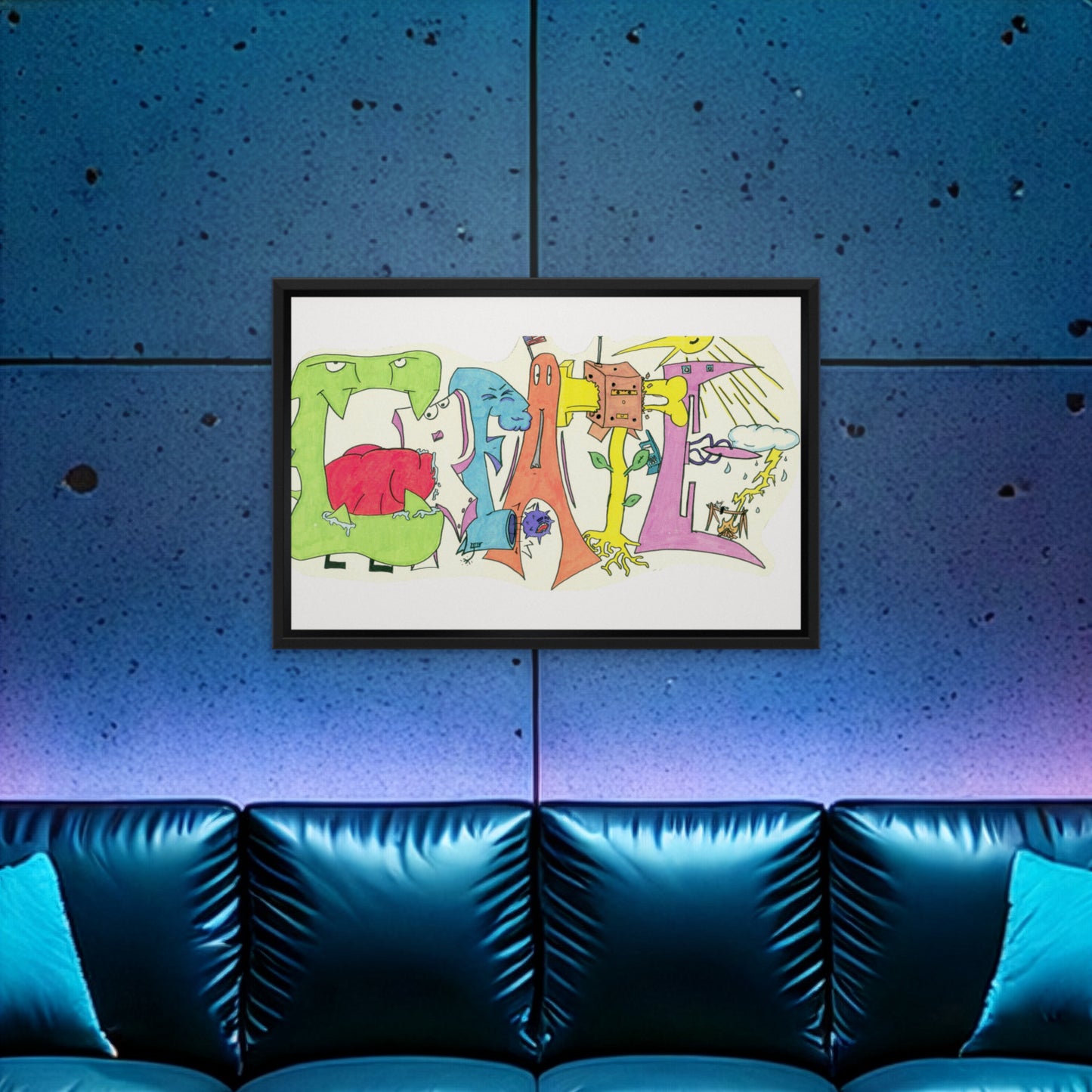 Create · Framed Art Print