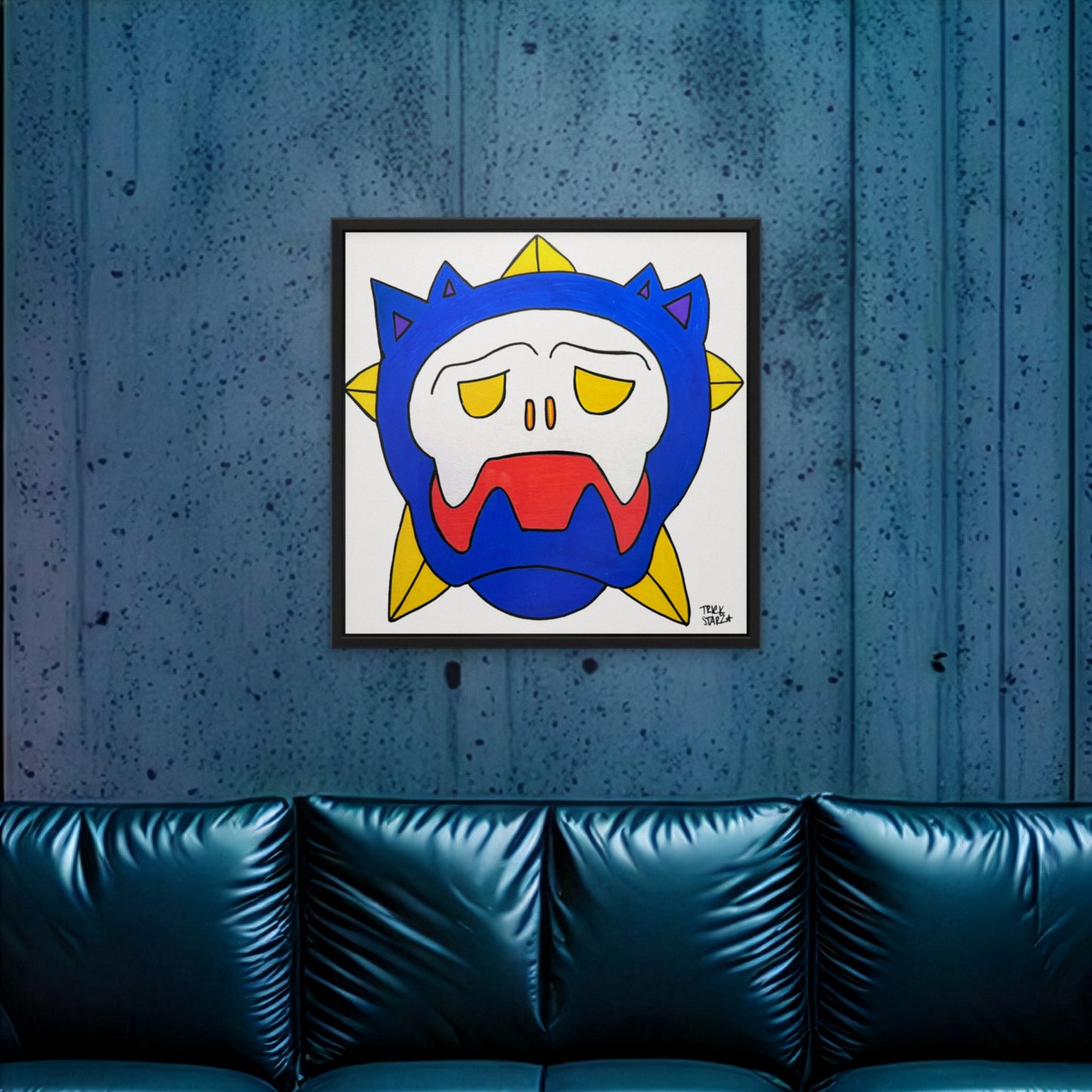Star · Framed Art Print