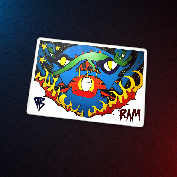 Ghost · Kiss-Cut Sticker