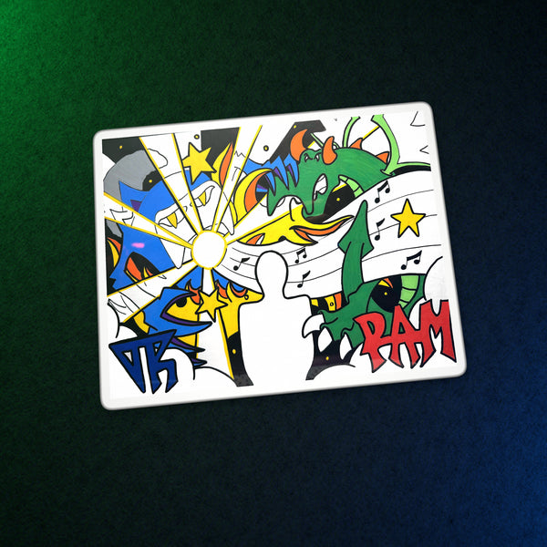 Wrath · Kiss-Cut Sticker